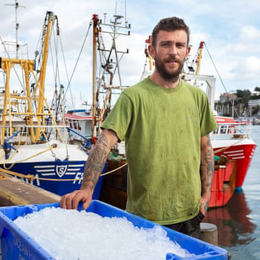 Lowic Farnham, skipper of the fishing boat Sanderling